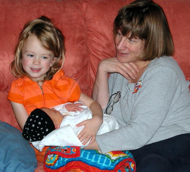Maggie, Allison and Mommy