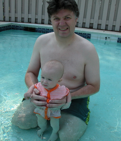 First time at the pool