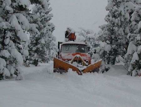 unimog snow