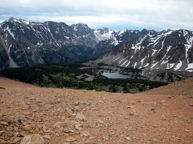 Pass, looking South